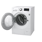 LG 24 inch, 2.6 cu.ft. All-in-One Front Load Washer / Dryer Combo with 6Motion™ Technology, WM3488HW