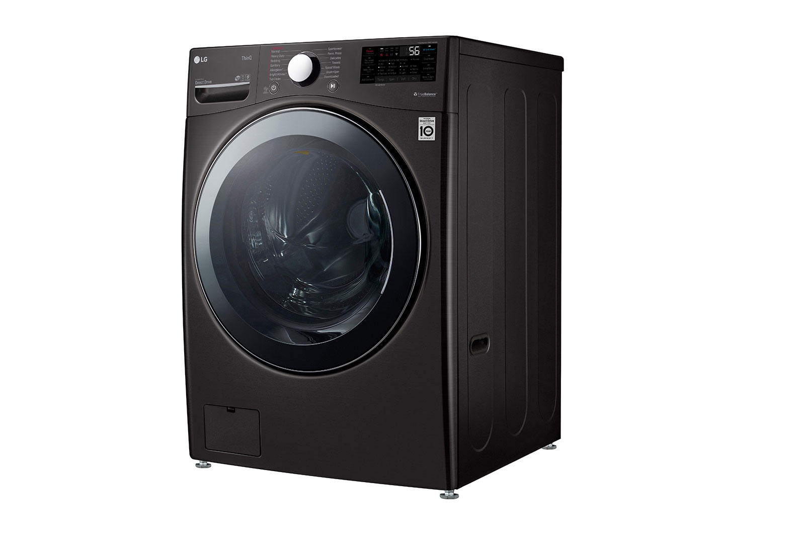 LG 5.2 cu.ft. Smart Wi-Fi Enabled All-In-One Washer/Dryer with TurboWash® Technology, WM3998HBA