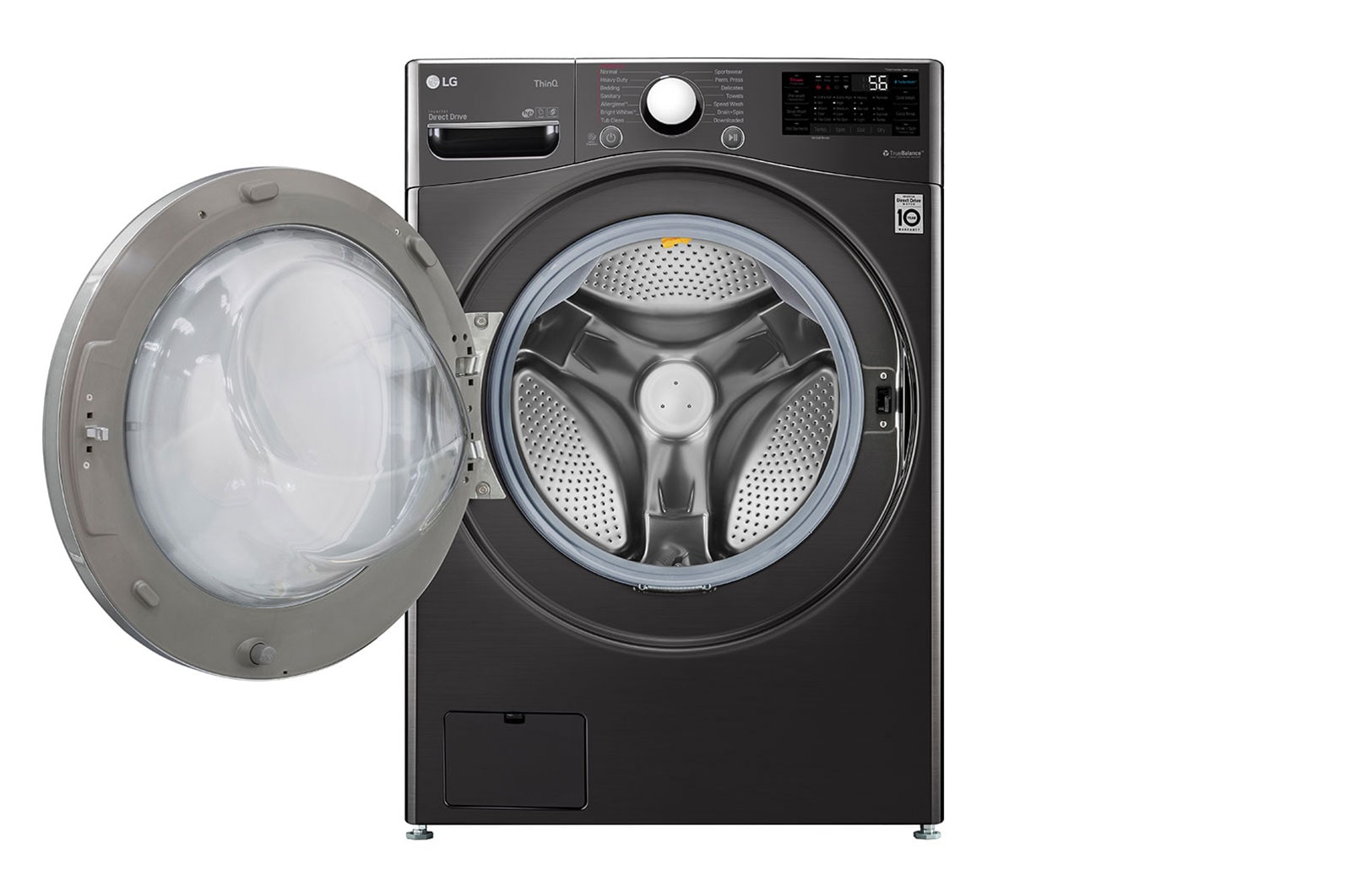 LG 5.2 cu.ft. Smart Wi-Fi Enabled All-In-One Washer/Dryer with TurboWash® Technology, WM3998HBA