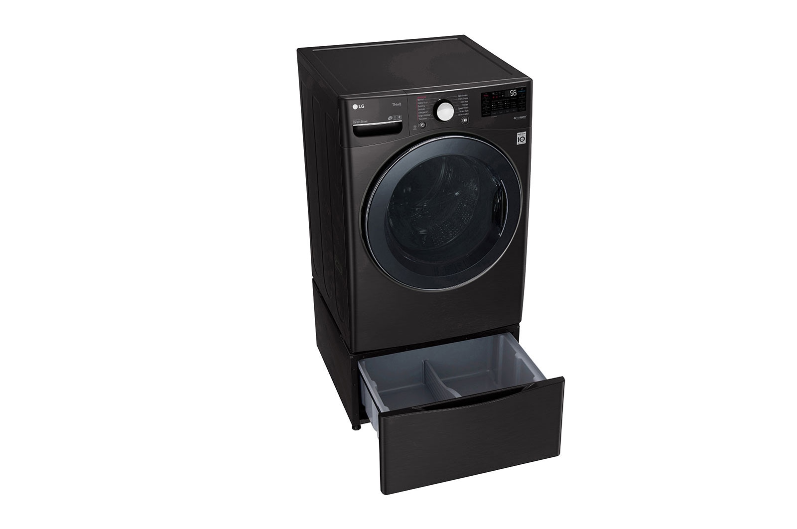 LG 5.2 cu.ft. Smart Wi-Fi Enabled All-In-One Washer/Dryer with TurboWash® Technology, WM3998HBA
