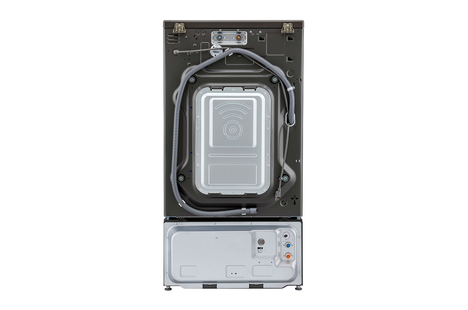 LG 5.2 cu.ft. Smart Wi-Fi Enabled All-In-One Washer/Dryer with TurboWash® Technology, WM3998HBA