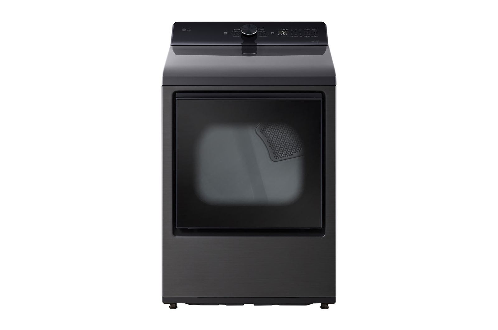 Front view of 7.3 cu.ft Ultra Capacity Dryer with Sensor DryTM (DLE8200L)