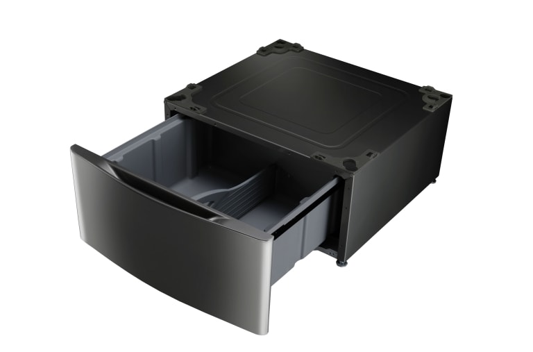 LG 6.3 Total Capacity LG TWINWash™ Bundle with LG Pedestal Washer and Electric Dryer, WM4370HKA_DLEX4370K_WD100CK_WDP4K