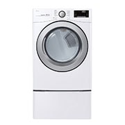 LG 6.3 Total Capacity LG TWINWash™ Bundle with LG Pedestal , WM3500CW_WD100CW_DLG3501W_WDP4W