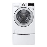 LG 6.3 Total Capacity LG TWINWash™ Bundle with LG Pedestal , WM3500CW_WD100CW_DLG3501W_WDP4W