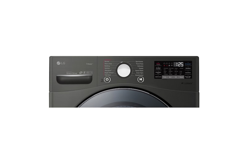 LG 6.3 Total Capacity LG TWINWash™ Bundle with LG Pedestal and Gas Dryer, WM3800HBA_WD100CB_DLGX3901B_WDP4B