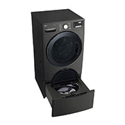LG 6.3 Total Capacity LG TWINWash™ Bundle with LG Pedestal , WM3800HBA_WD100CB