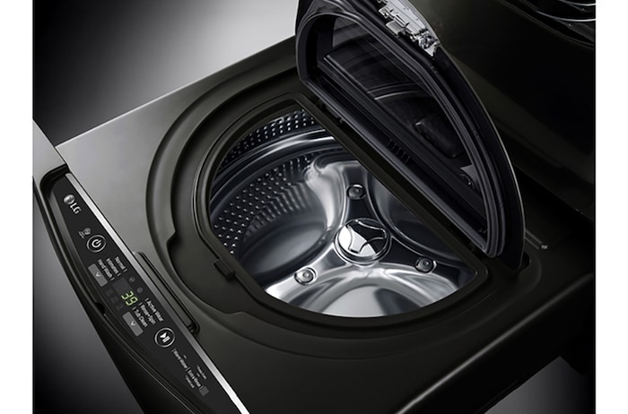 LG 6.3 Total Capacity LG TWINWash™ Bundle with LG Pedestal Washer, WM4370HKA_WD100CK