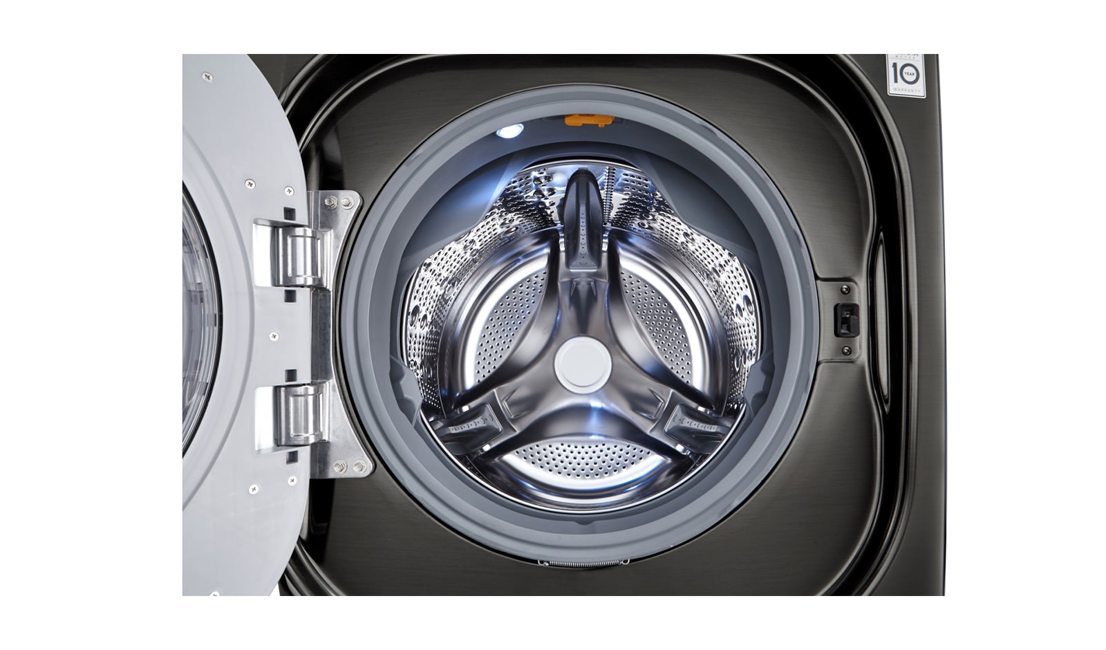 LG 6.3 Total Capacity LG TWINWash™ Bundle with LG Pedestal Washer, WM4370HKA_WD100CK