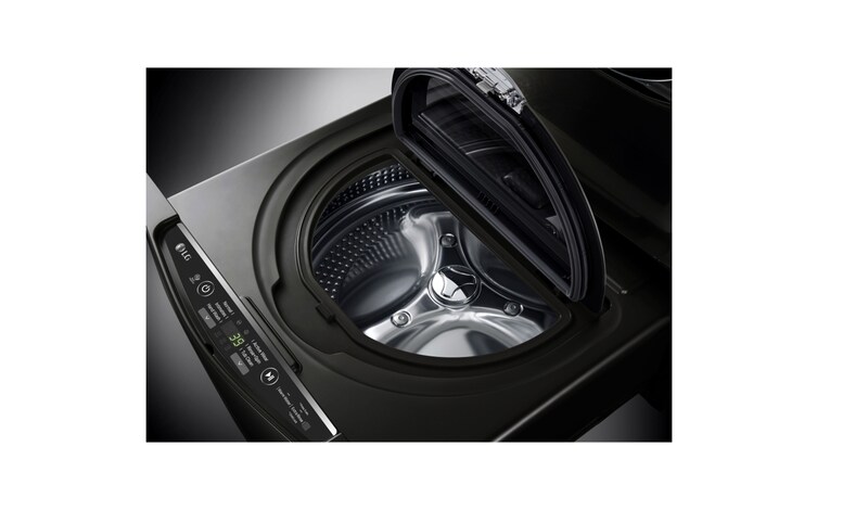 LG 6.3 Total Capacity LG TWINWash™ Bundle with LG Pedestal Washer, WM4370HKA_WD100CK