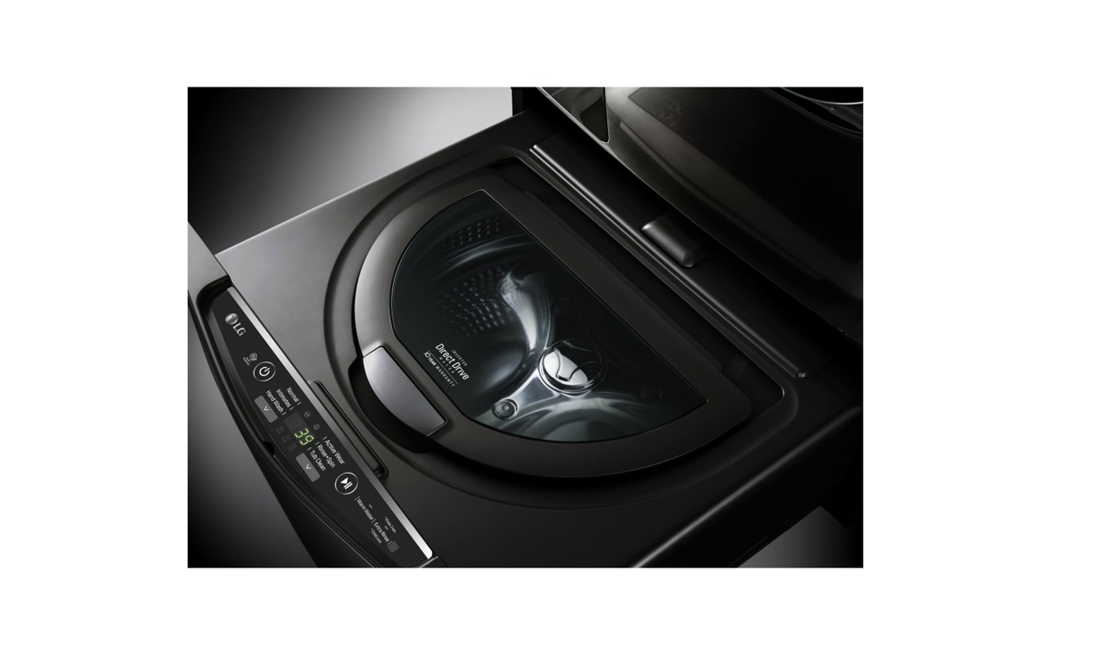LG 6.3 Total Capacity LG TWINWash™ Bundle with LG Pedestal Washer, WM4370HKA_WD100CK