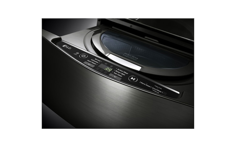LG 6.3 Total Capacity LG TWINWash™ Bundle with LG Pedestal Washer, WM4370HKA_WD100CK