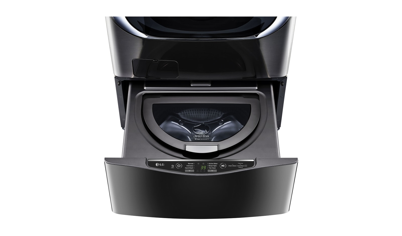 LG 6.3 Total Capacity LG TWINWash™ Bundle with LG Pedestal Washer, WM4370HKA_WD100CK