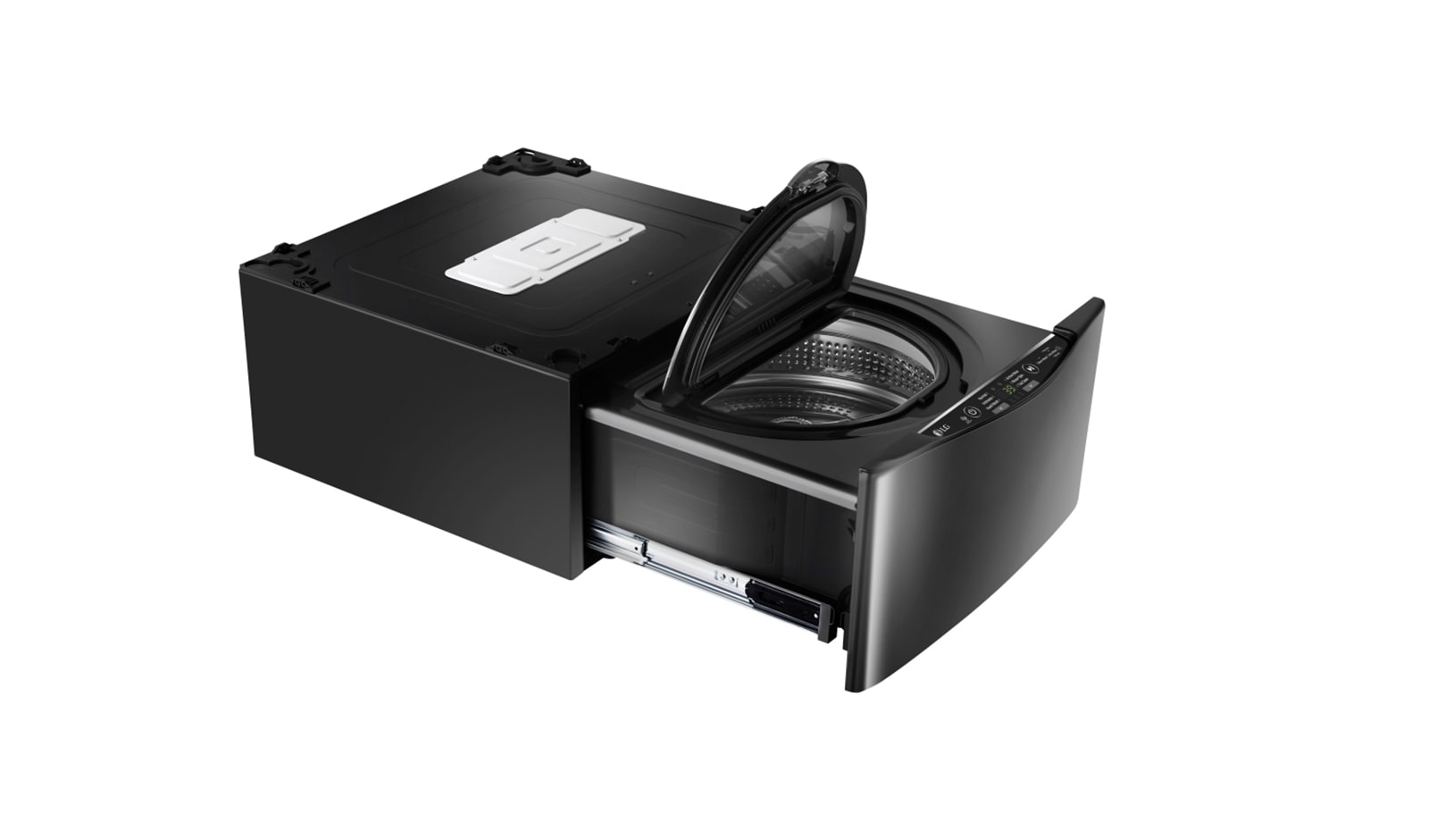 LG 6.3 Total Capacity LG TWINWash™ Bundle with LG Pedestal Washer, WM4370HKA_WD100CK