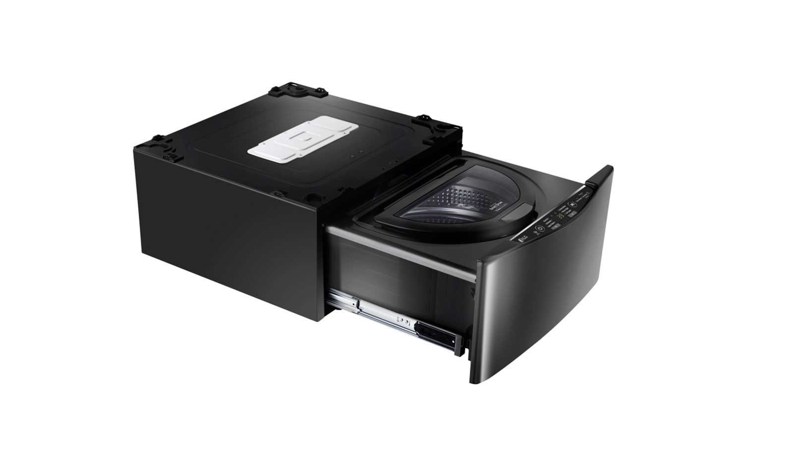 LG 6.3 Total Capacity LG TWINWash™ Bundle with LG Pedestal Washer, WM4370HKA_WD100CK