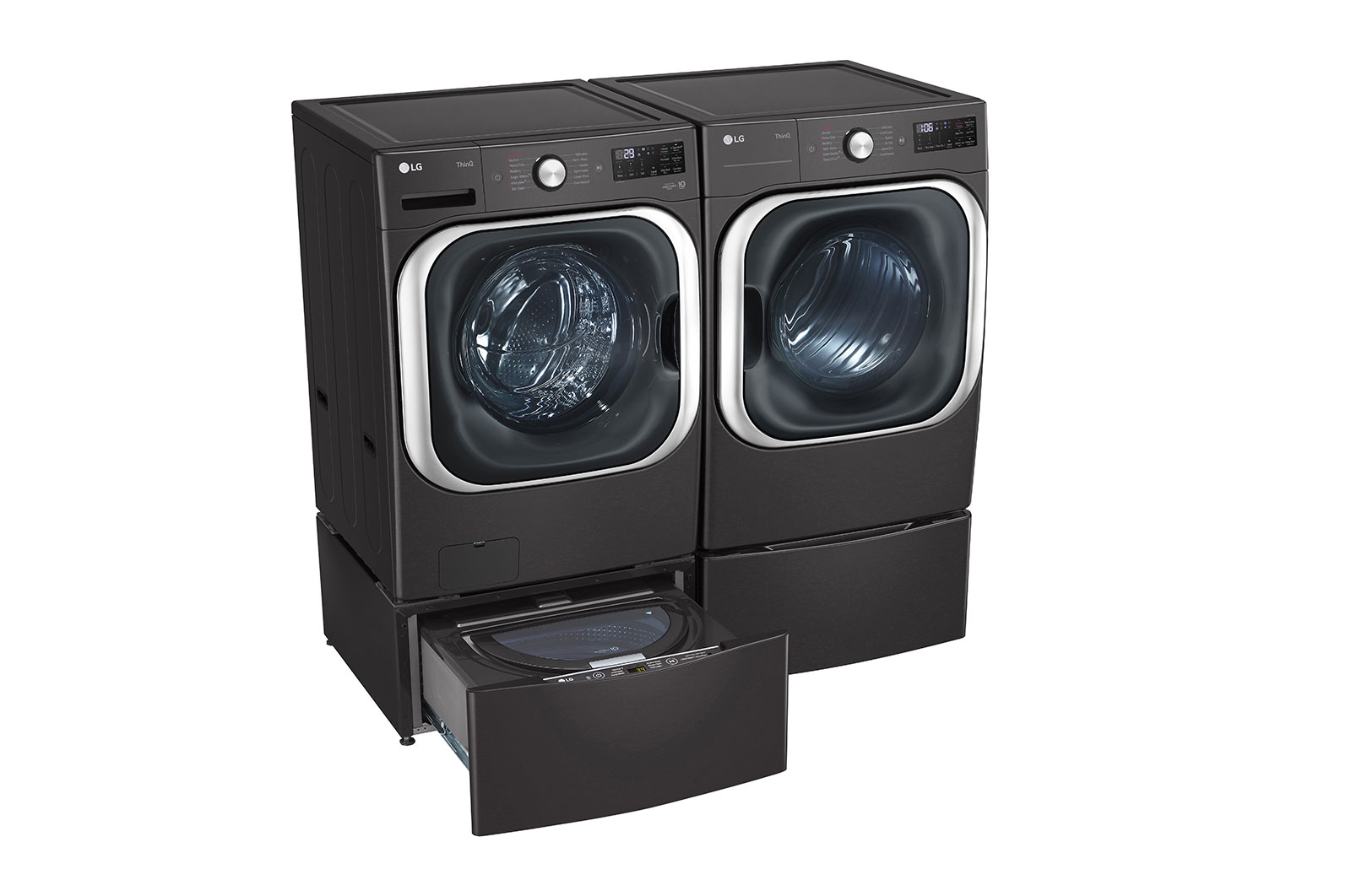 LG 1.1.cu.ft. TWINWash™ Pedestal Washer, WD200CB