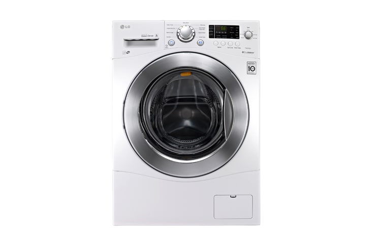 LG 24 inch, 2.6 cu.ft. Capacity Compact Size Front Load Washer with 6Motion™ Technology, WM1377HW