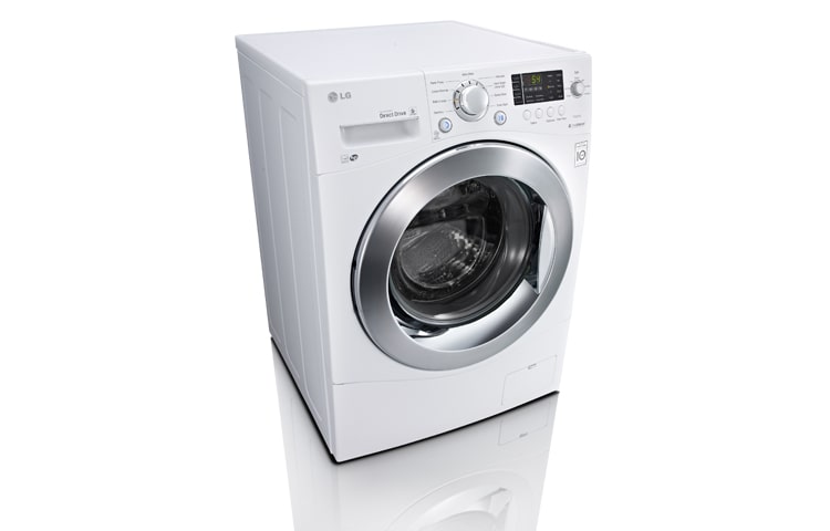 LG 24 inch, 2.6 cu.ft. Capacity Compact Size Front Load Washer with 6Motion™ Technology, WM1377HW