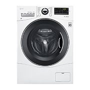 LG 2.6 cu. ft. Capacity 24” Compact Front Load Washer w/ NFC Tag On, WM1388HW