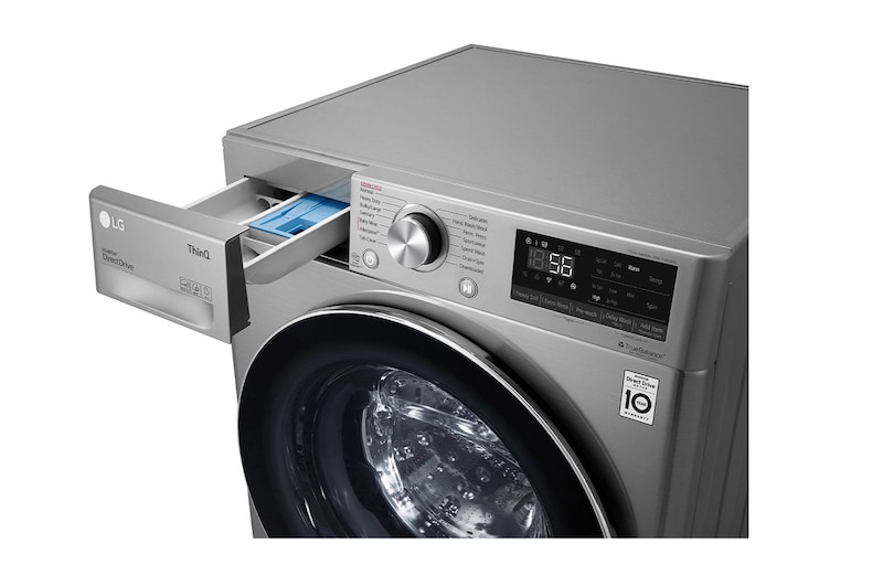 LG 2.6 cu.ft. Capacity AI DD™ Front Load Washer, WM1455HVA