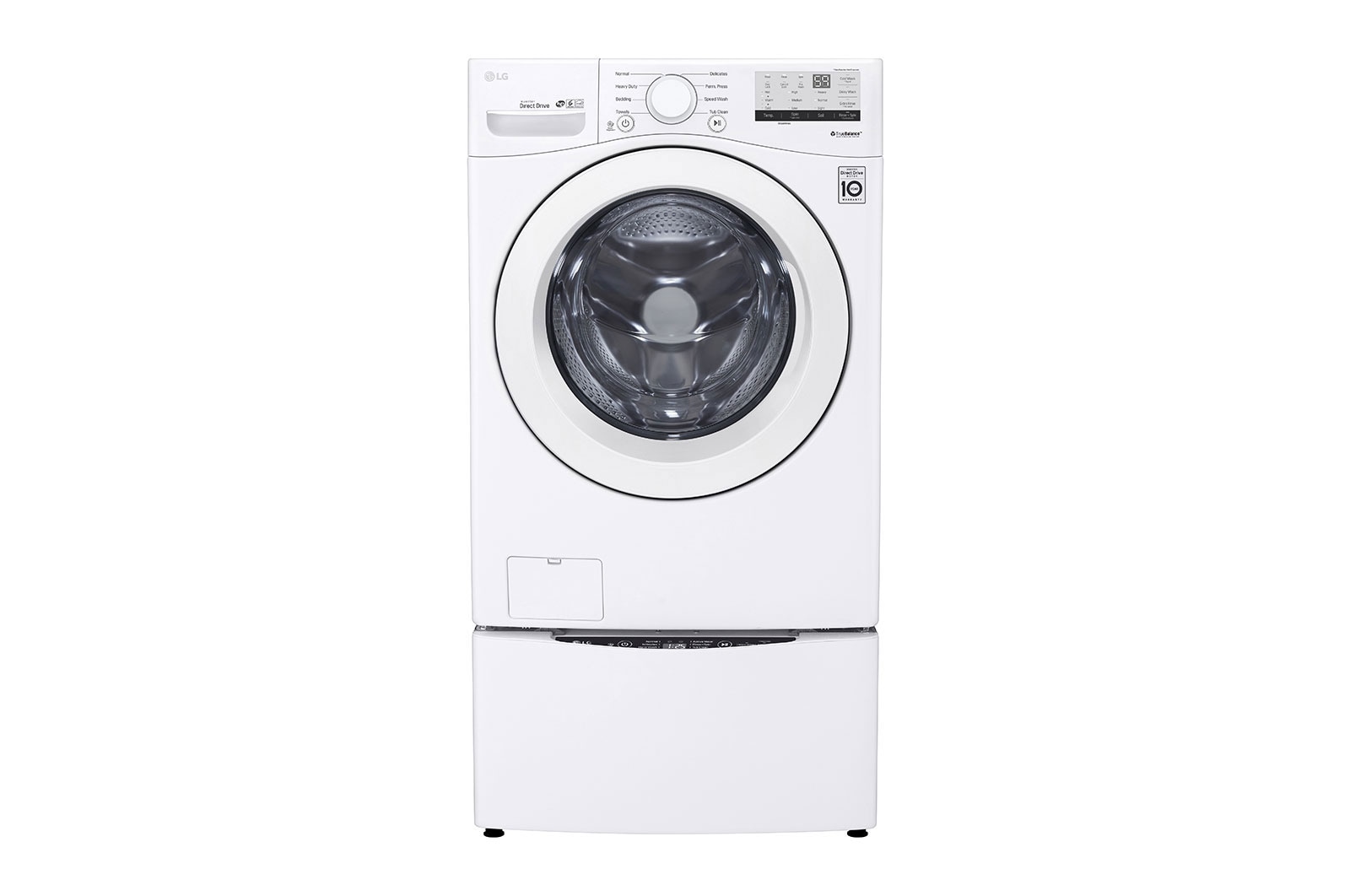 LG 5.2 cu. ft. Ultra Large Front Load Washer, WM3400CW