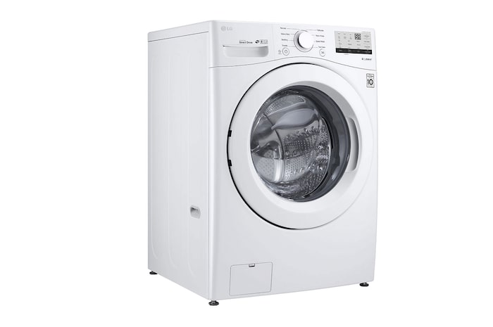 Side view of LG 5.2 cu.ft. Front Load Washer with 6Motion™ and ColdWash™ - WM3400CW