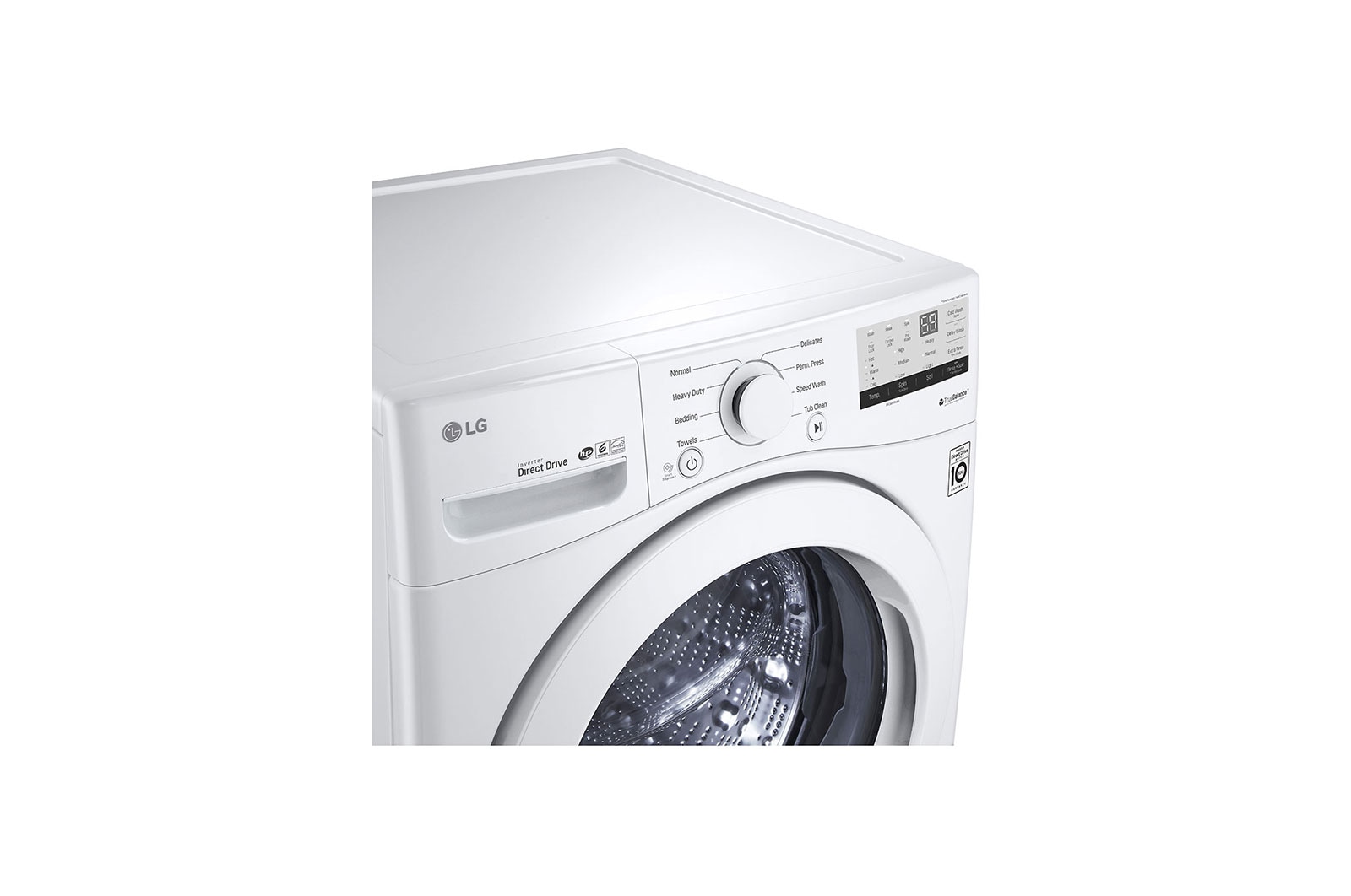 LG 5.2 cu. ft. Ultra Large Front Load Washer, WM3400CW