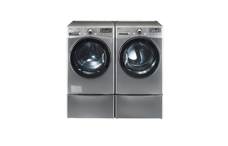 LG 4.6 cu.ft. Ultra Large Capacity SteamWasher™ with TurboWash™ Technology, WM3470HVA