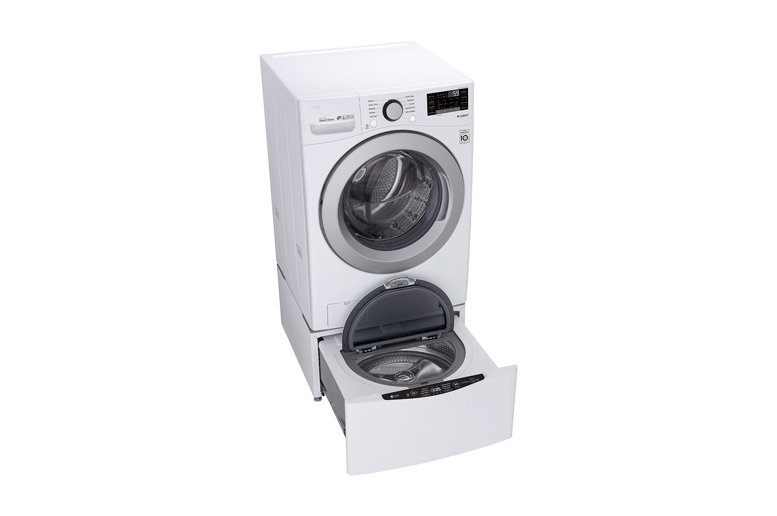 LG 5.2 cu. ft. Ultra Large Smart Wi-Fi Enabled Front Load Washer, WM3500CW