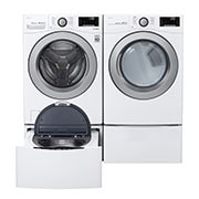 LG 5.2 cu. ft. Ultra Large Smart Wi-Fi Enabled Front Load Washer, WM3500CW