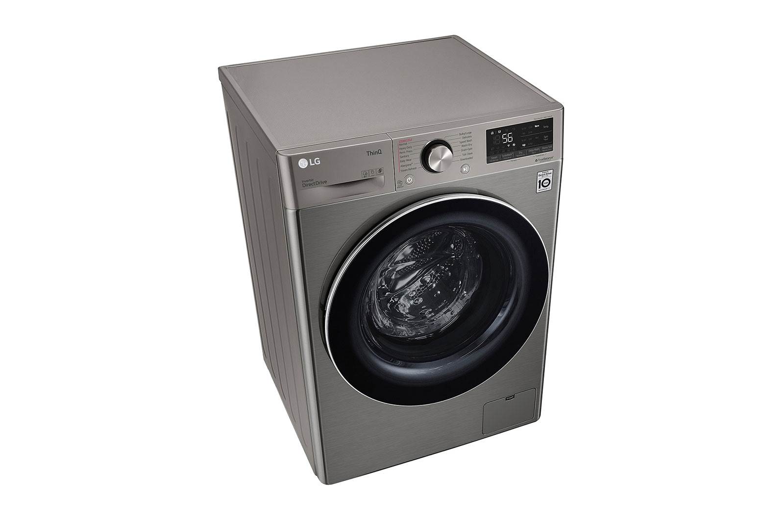LG 2.6 cu. ft. Front Load Washer & Dryer Combo, WM3555HVA