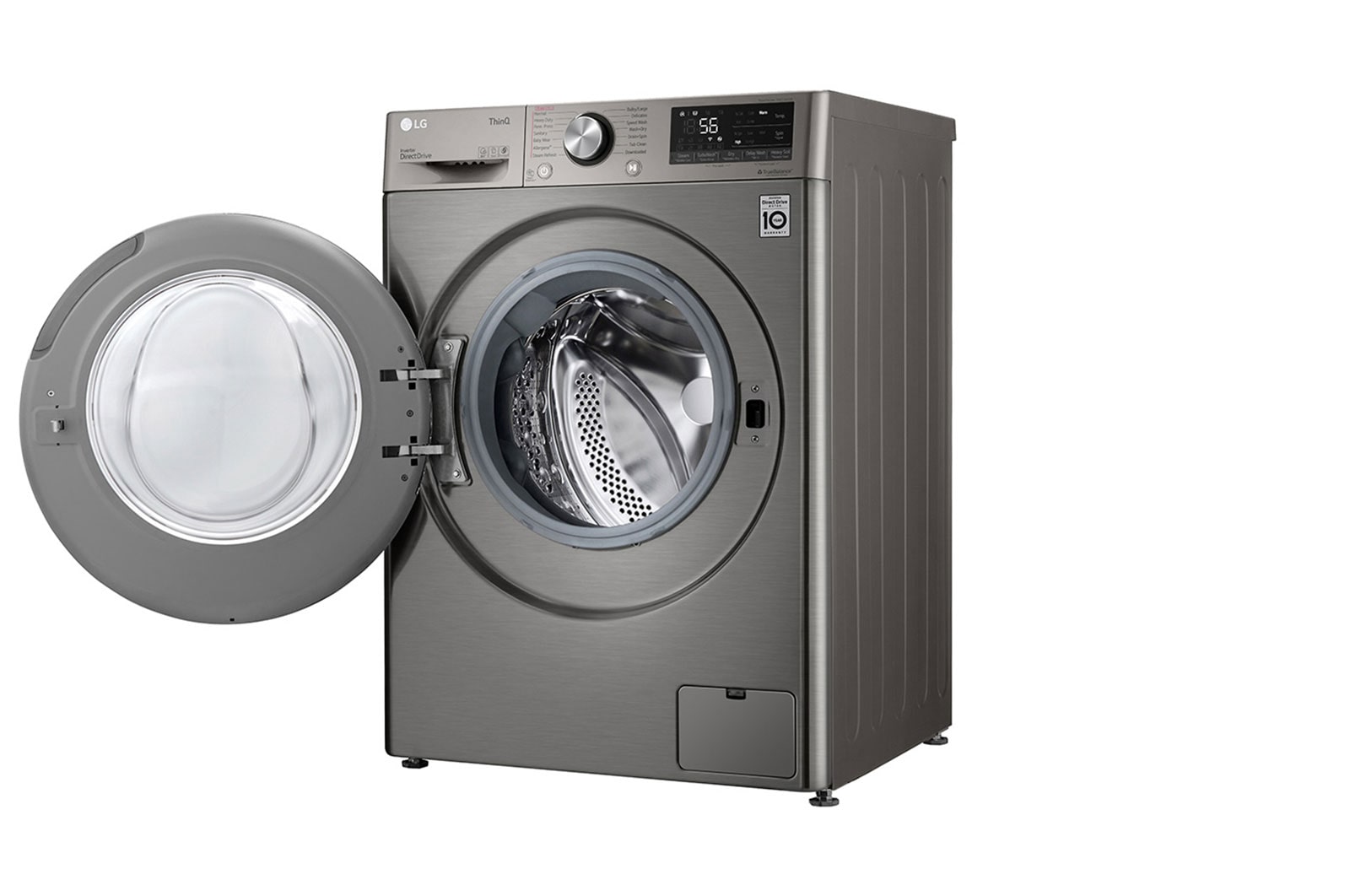 LG 2.6 cu. ft. Front Load Washer & Dryer Combo, WM3555HVA