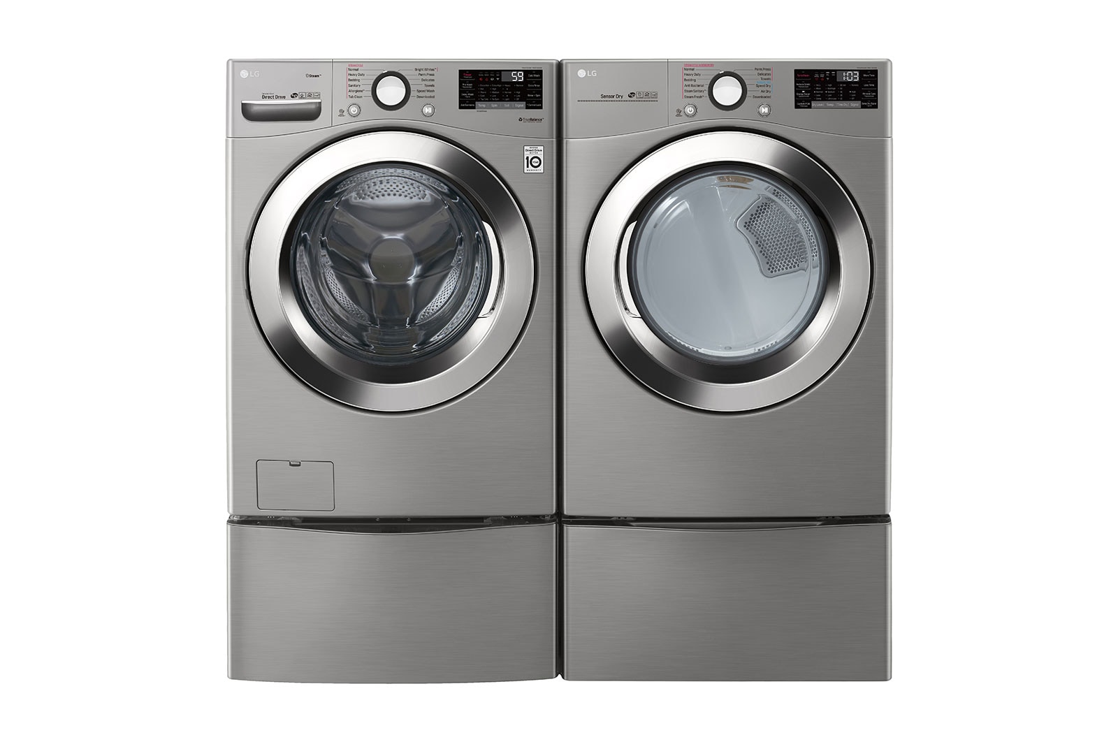 LG 5.2 cu. ft. Ultra Large Smart Wi-Fi Enabled Front Load Washer, WM3700HVA
