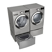 LG 5.2 cu. ft. Ultra Large Smart Wi-Fi Enabled Front Load Washer, WM3700HVA