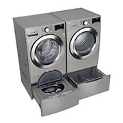 LG 5.2 cu. ft. Ultra Large Smart Wi-Fi Enabled Front Load Washer, WM3700HVA