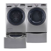 LG 5.2 cu.ft. Ultra Large Capacity Washer with NeveRust™ Stainless Steel Drum , WM3770HVA