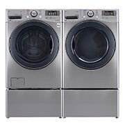 LG 5.2 cu.ft. Ultra Large Capacity Washer with NeveRust™ Stainless Steel Drum , WM3770HVA