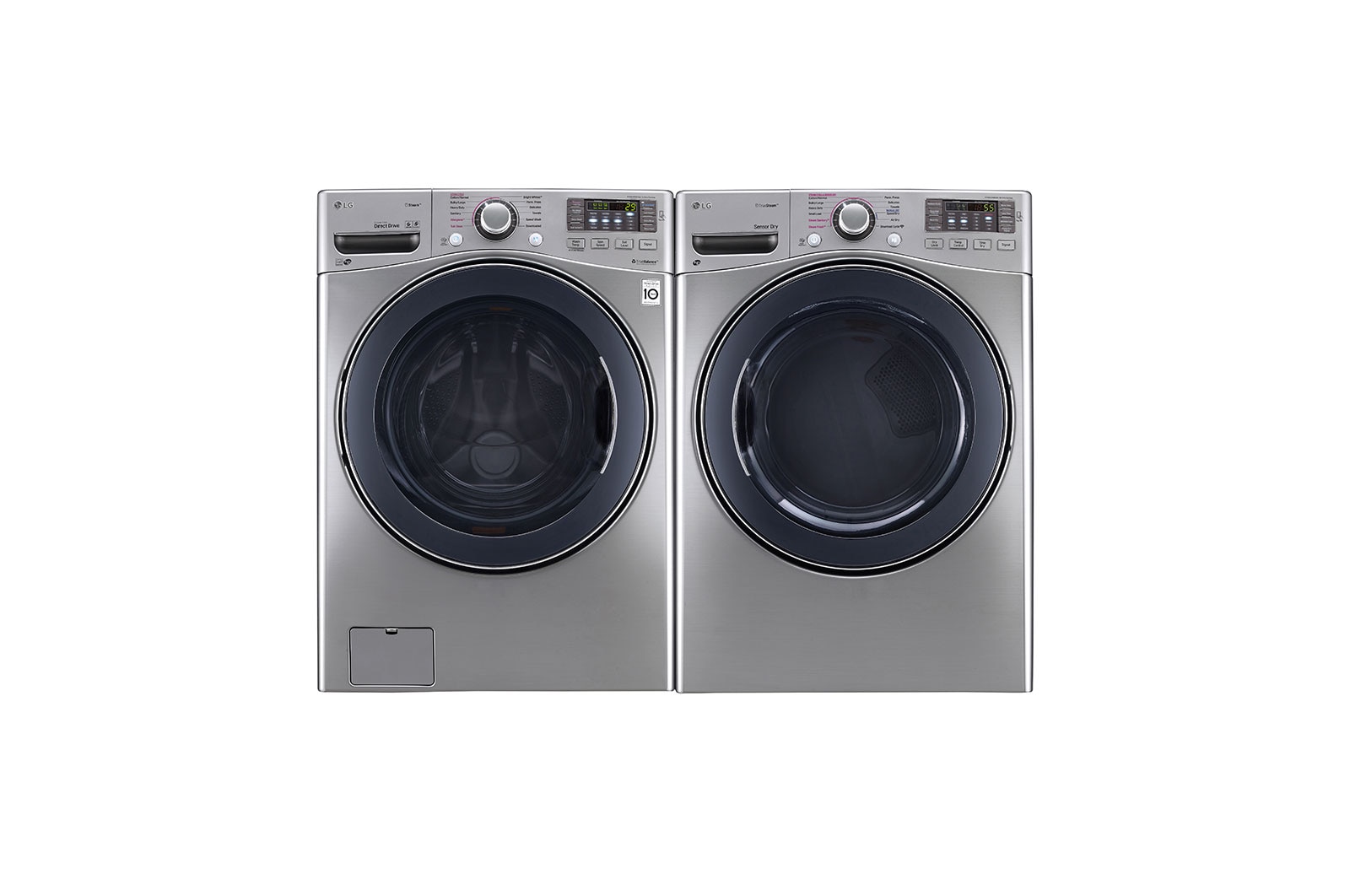 LG 5.2 cu.ft. Ultra Large Capacity Washer with NeveRust™ Stainless Steel Drum , WM3770HVA