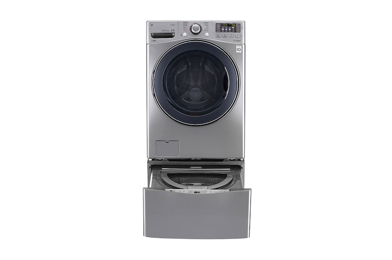 Front view of 5.2 cu.ft. Ultra Large Capacity Washer with NeveRust™ Stainless Steel Drum WM3770HVA