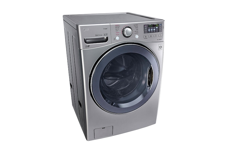 LG 5.2 cu.ft. Ultra Large Capacity Washer with NeveRust™ Stainless Steel Drum , WM3770HVA