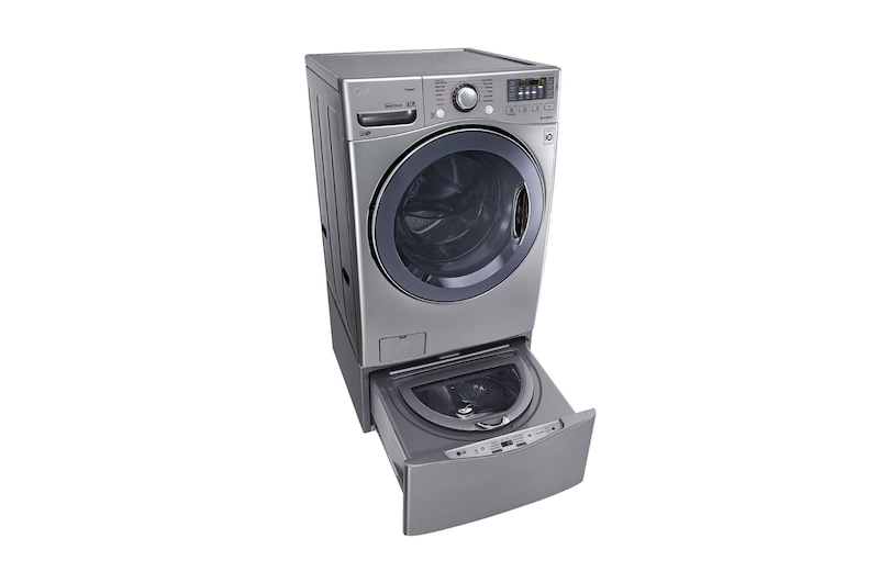 LG 5.2 cu.ft. Ultra Large Capacity Washer with NeveRust™ Stainless Steel Drum , WM3770HVA