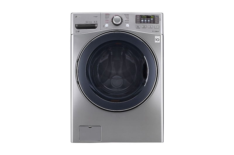 LG 5.2 cu.ft. Ultra Large Capacity Washer with NeveRust™ Stainless Steel Drum , WM3770HVA
