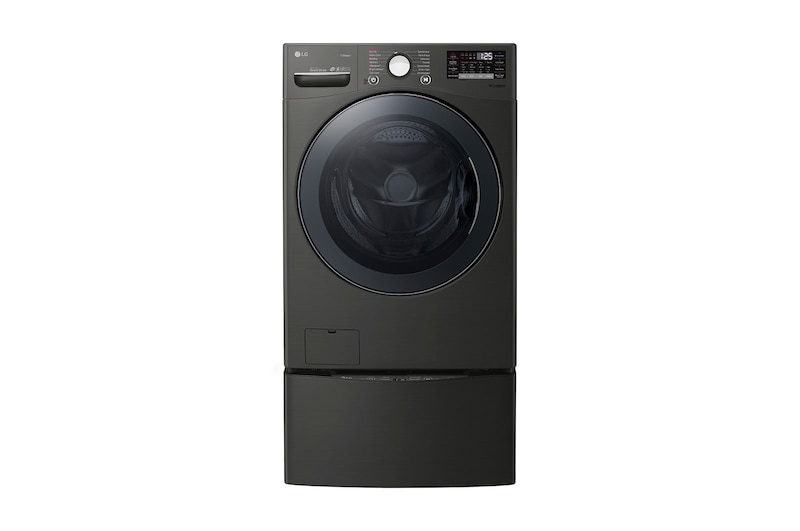 LG 5.2 cu.ft. Ultra Large Capacity Washer with NeveRust™ Stainless Steel Drum , WM3800HBA