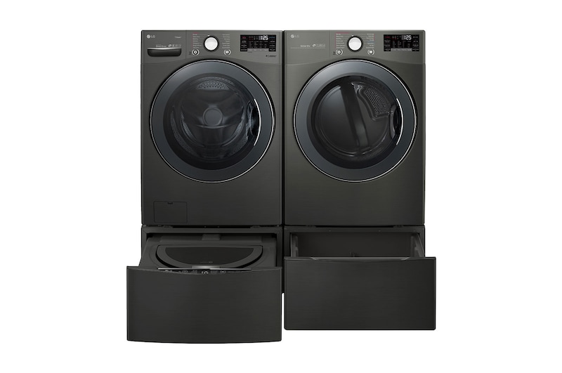 LG 5.2 cu.ft. Ultra Large Capacity Washer with NeveRust™ Stainless Steel Drum , WM3800HBA