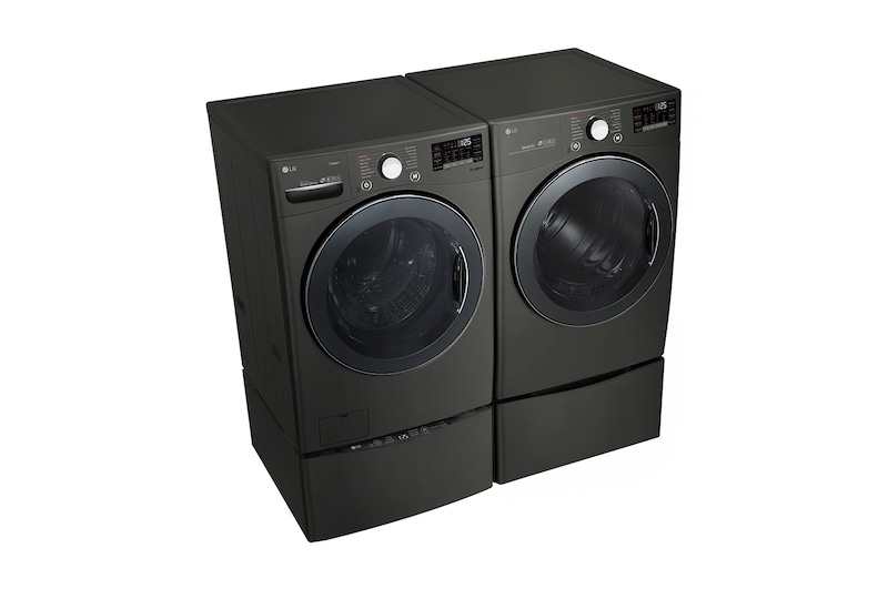 LG 5.2 cu.ft. Ultra Large Capacity Washer with NeveRust™ Stainless Steel Drum , WM3800HBA