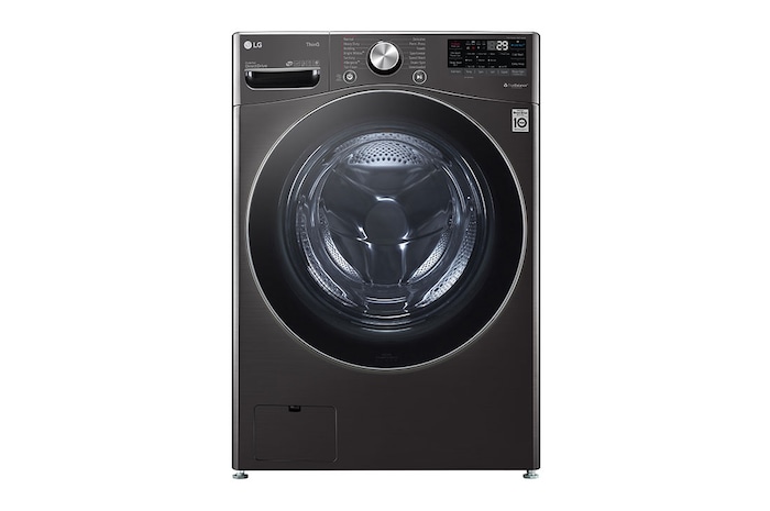 LG 5.2 cu.ft. Ultra Large Capacity Front Load Washer with AI DD™, WM4100HBA