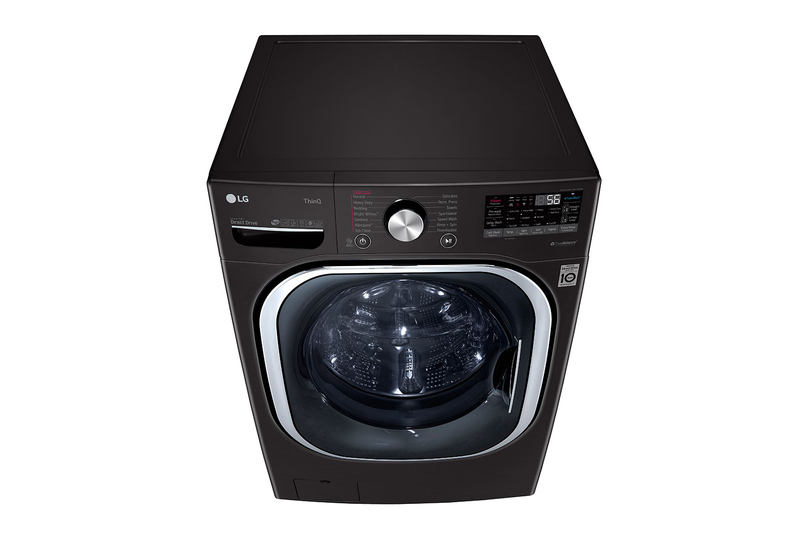 LG 5.8 cu.ft. Mega Capacity Front Load Washer with AI DD™, WM4500HBA