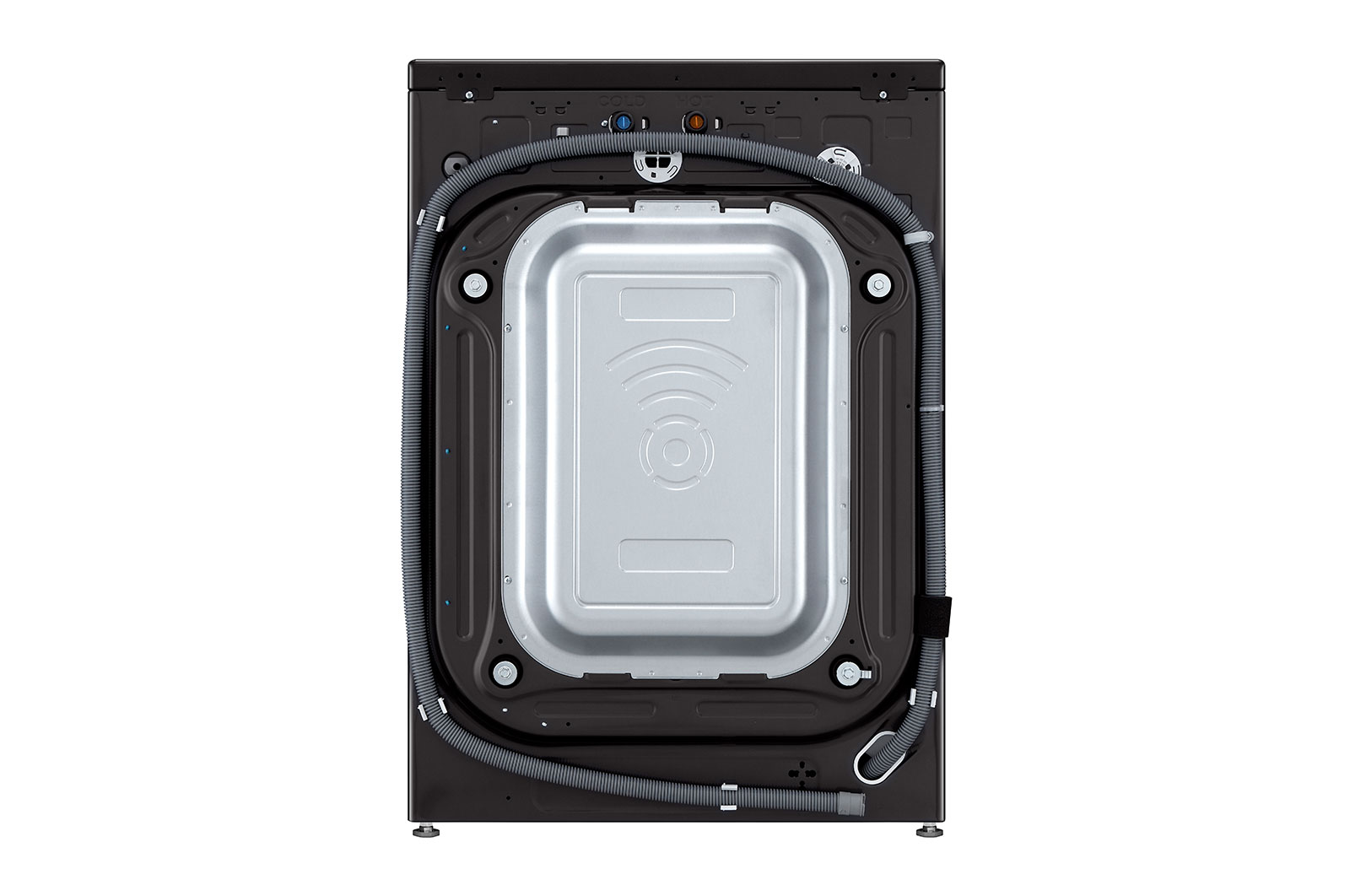 LG 5.8 cu.ft. Mega Capacity Front Load Washer with AI DD™, WM4500HBA