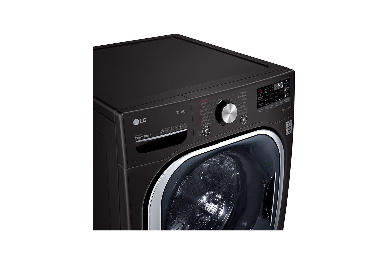 LG 5.8 cu.ft. Mega Capacity Front Load Washer with AI DD™, WM4500HBA