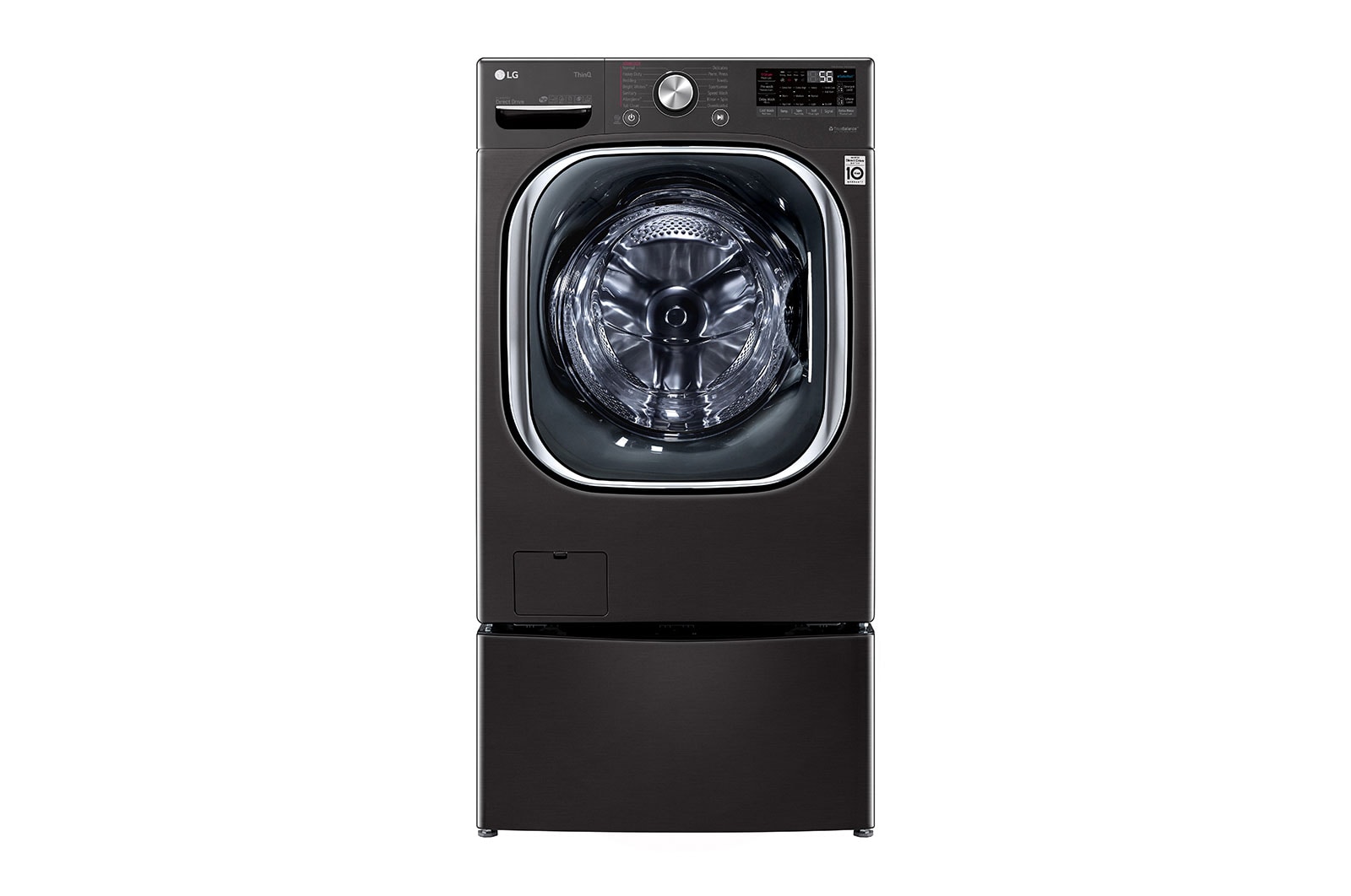 LG 5.8 cu.ft. Mega Capacity Front Load Washer with AI DD™, WM4500HBA